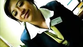 Hot Kolkata AirHostess Giving Superlatively good Orall-service to Pilot