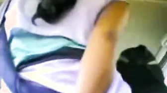 Horny College Teacher Hardcore Fucking In College Bus