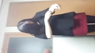 Non-professional Assam Girlfriend Disrobes and gives Oral job