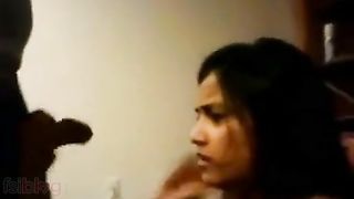 Legal age teenager Goa Girl giving oral stimulation to her Bf
