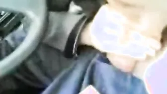 Pune Youthful Babe Sensual Blow job Outdoor In Car