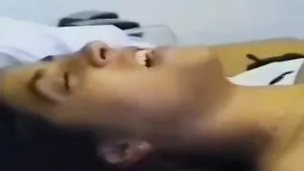 Desi Indian pair orall-service sex mms scandal