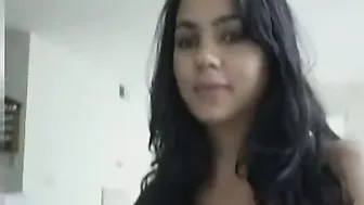 Hot North Indian honey expose and fingering On webcam