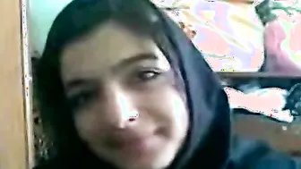 Sexy Dilettante honey disrobes for bf before Doggy style sex