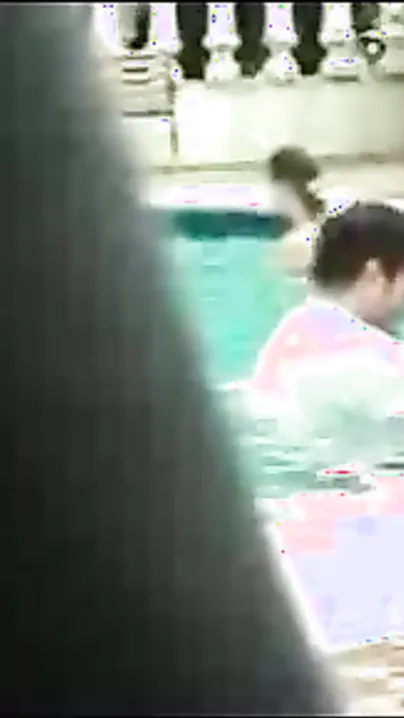 Sex in swimming pool recorded livecam