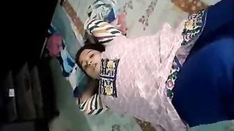 Chubby Abode Wife Home Sex Session Dripped MMS