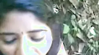 Indian girl oral-sex and Drinks Cum