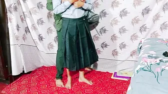 Sleazy Teacher Secretly Rams Cock in Coed's Tight Tuition Pussy