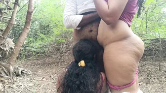 Wife Lets Me Brutally Pound Her Little Sister's Tight Ass Outdoors In Threesome