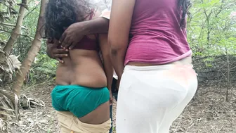 Wife Lets Me Brutally Pound Her Little Sister's Tight Ass Outdoors In Threesome