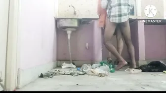 Pop-in-law stuffs his fat cock in me and the maid while hubby dives into her sloppy pussy