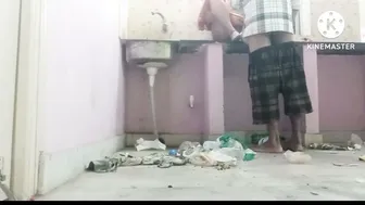 Pop-in-law stuffs his fat cock in me and the maid while hubby dives into her sloppy pussy