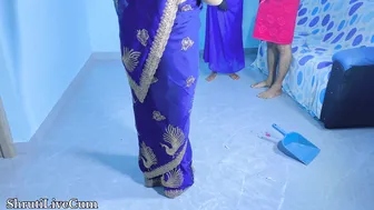 Old man in-law fucks me plus maid together hubby crashes party and pounds her juicy cunt