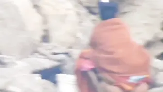 Indian Sexy Ass Lady Pees Openly