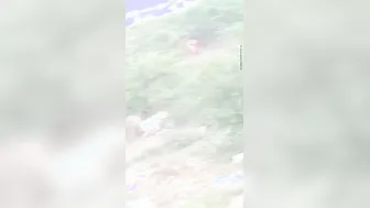 Desi Aunty Pees in the Open Field