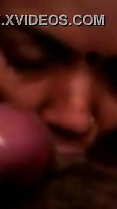 Indian wife sucks her husbands balls previous to oral job