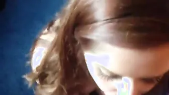 Hot Hot Indian wife Gives Hubby Blowjob of his Lifetime