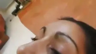 Pretty NCR Hottie Masturbating On The Floor Using A Dildo