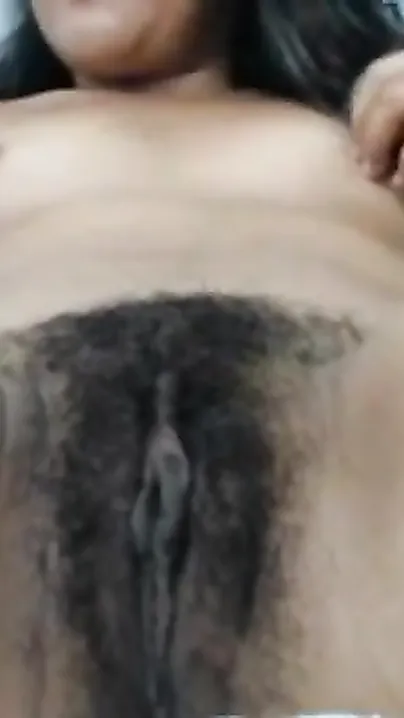 Bushy Indian bitch on web camera
