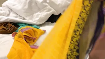 Sexy Desi wife is fucked by man who fills her peach with XXX creampie