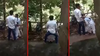 Outdoor Indians MMS sex scandal of bhabhi with EX lover