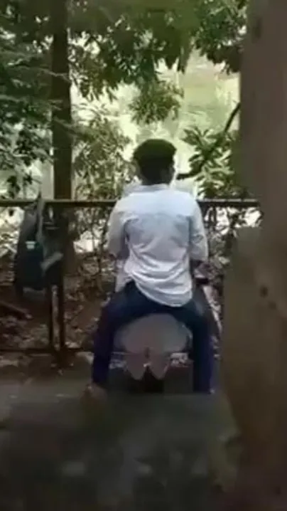 Outdoor Indians MMS sex scandal of bhabhi with EX lover