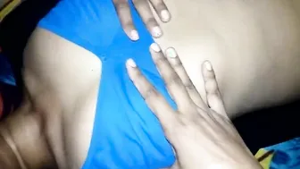 Desi housewife with skinny figure shows off body XXX parts on camera